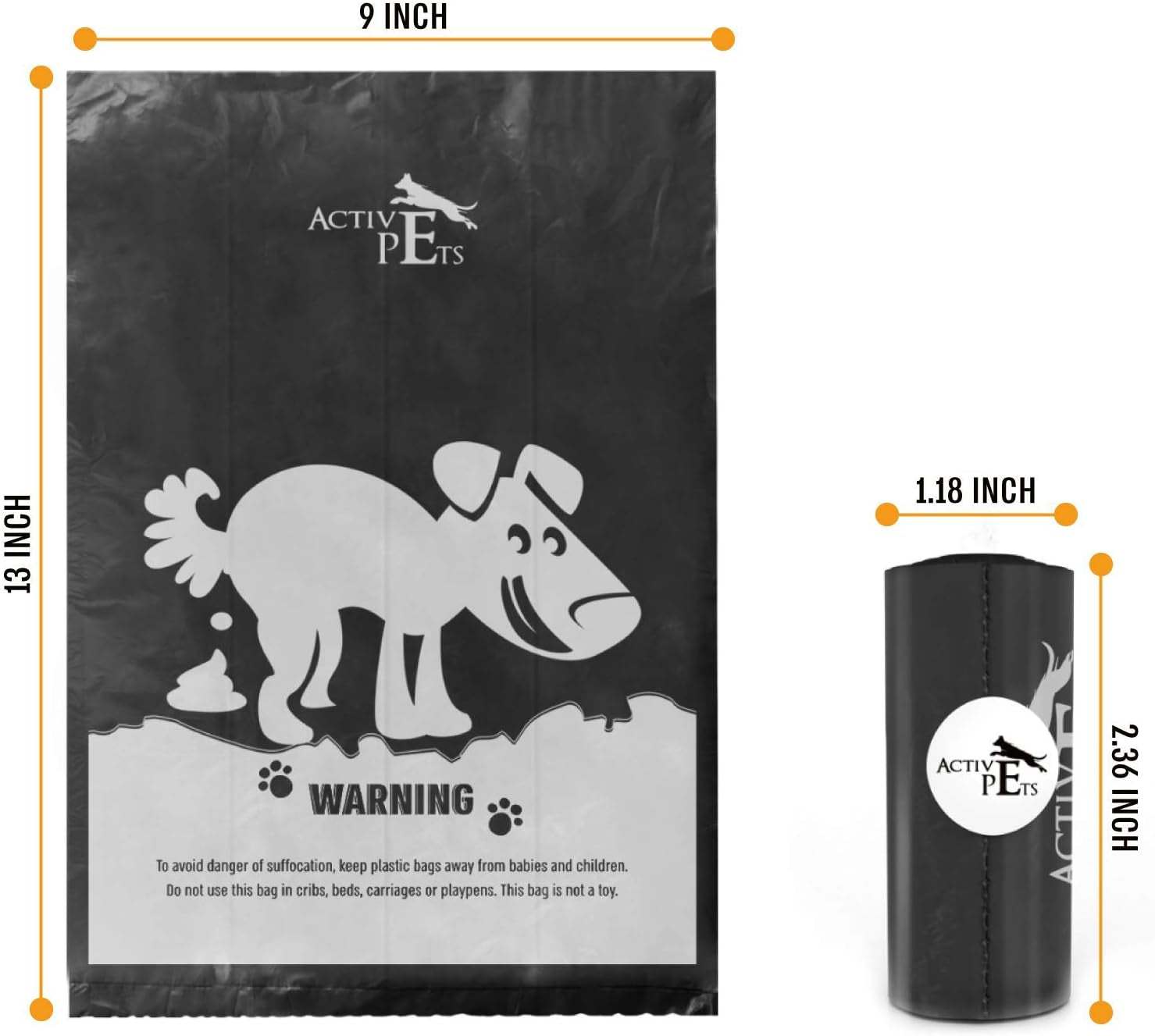 Premium Lavender-Scented Dog Waste Bags - Leak-Proof and Easy-Tear for Eco-Friendly Disposal