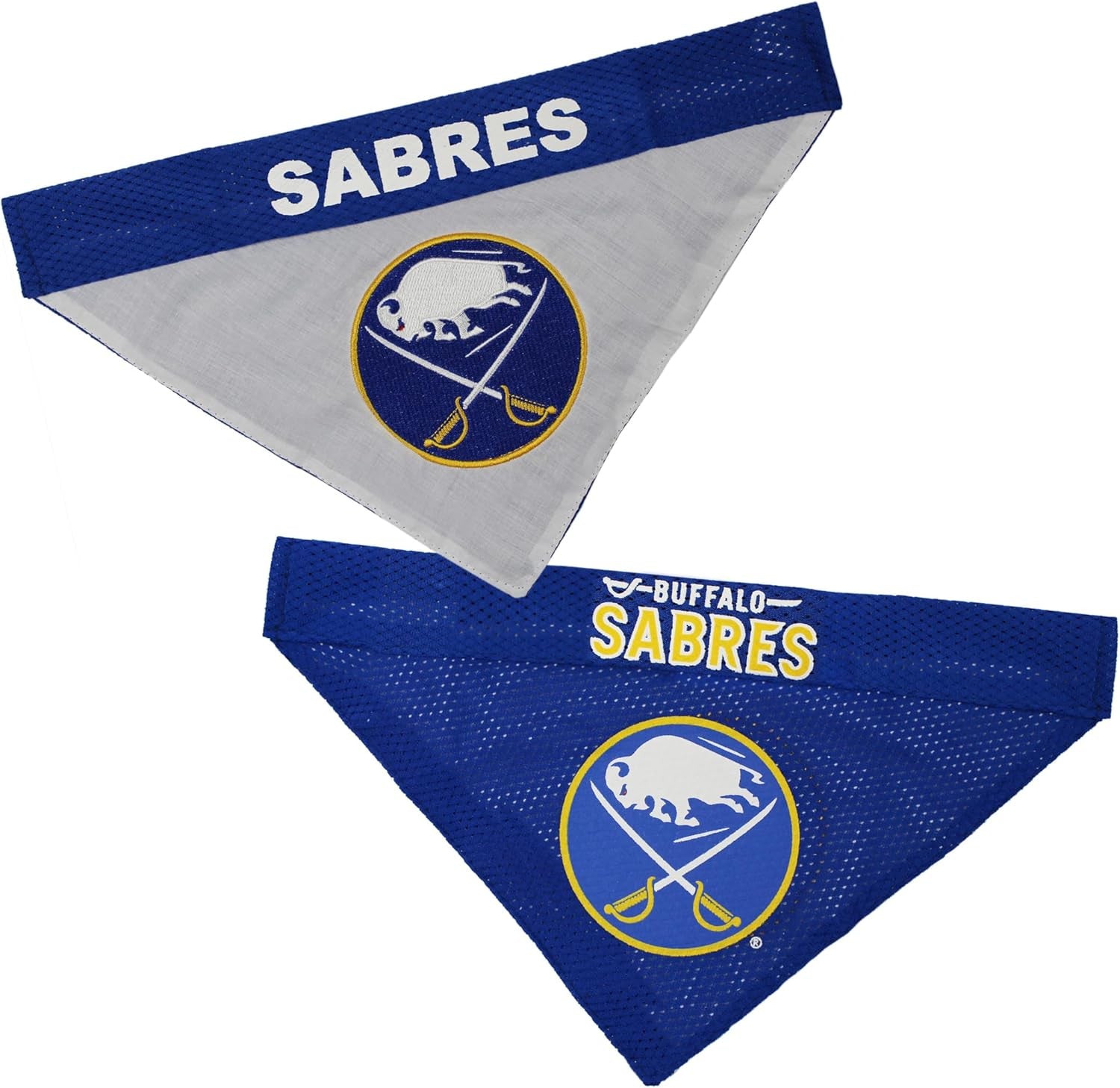 NHL NEW YORK ISLANDERS BANDANA for DOGS & CATS, Small/Medium. - Cute & Stylish Bandana! the Perfect HOCKEY FAN Scarf Bandana, Great for Birthdays or Any Party!