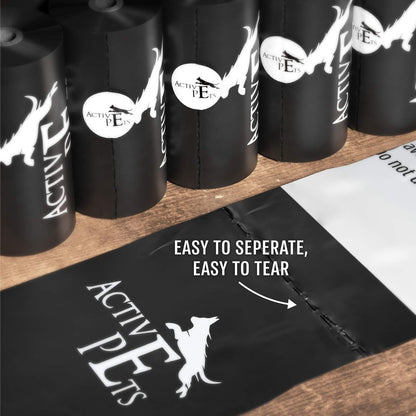 Premium Lavender-Scented Dog Waste Bags - Leak-Proof and Easy-Tear for Eco-Friendly Disposal
