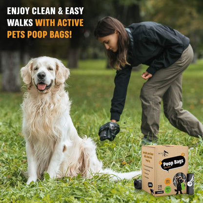 Premium Lavender-Scented Dog Waste Bags - Leak-Proof and Easy-Tear for Eco-Friendly Disposal