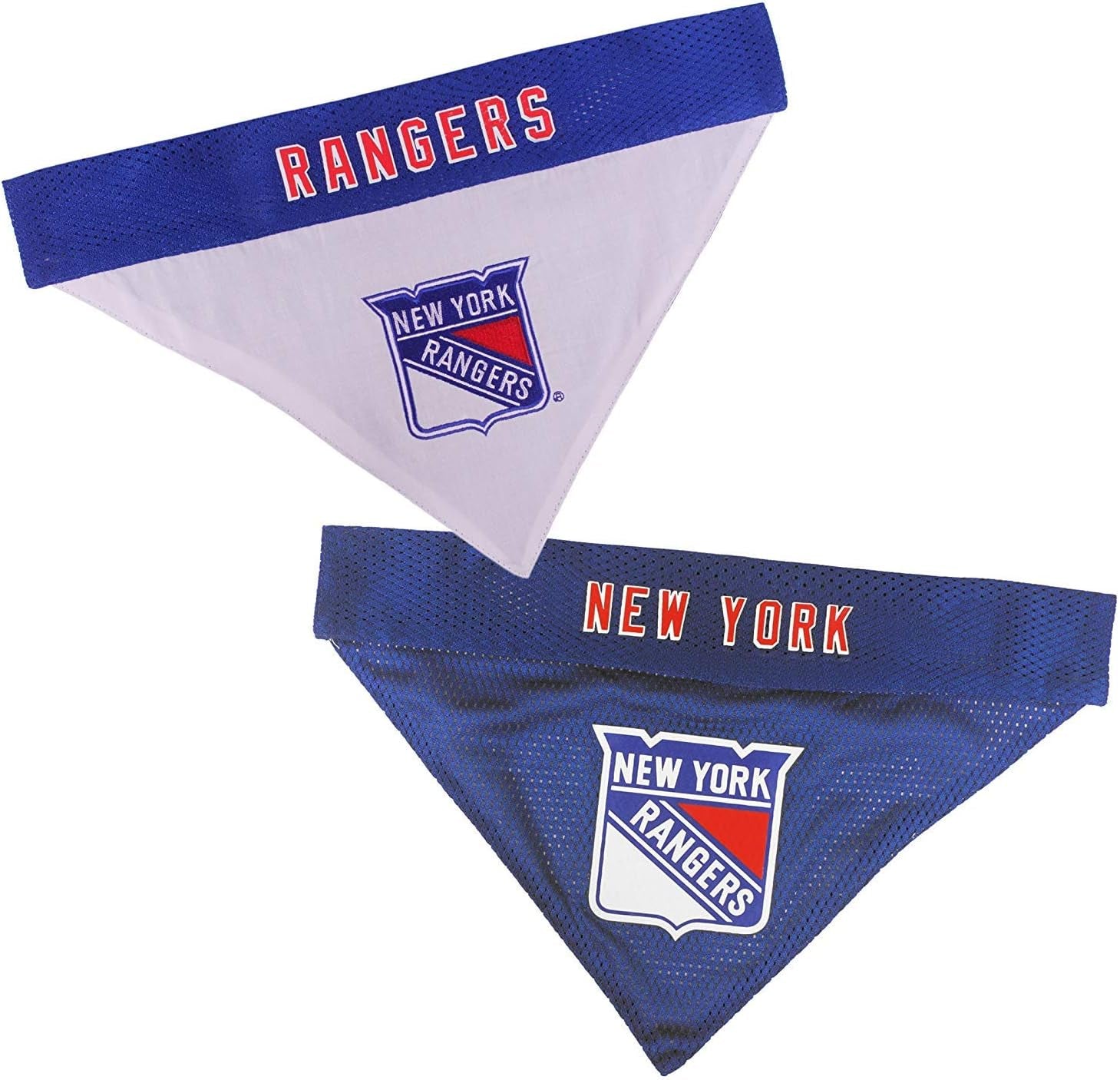 NHL NEW YORK ISLANDERS BANDANA for DOGS & CATS, Small/Medium. - Cute & Stylish Bandana! the Perfect HOCKEY FAN Scarf Bandana, Great for Birthdays or Any Party!